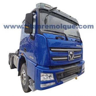 Camión Sinotruk Howo 430 usado de color azul