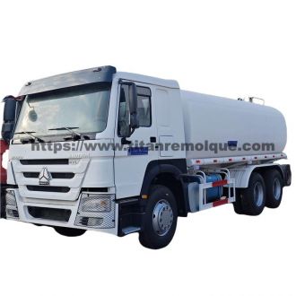 Camiones cisterna de combustible Howo 6x4 usados