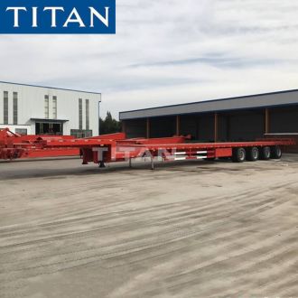 Remolque de palas eólicas extensibles de 50 m