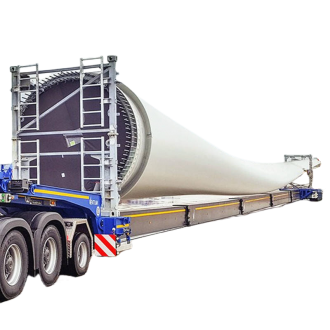TITAN Remolque para Palas Eólicas de 56 Metros: Solución Integral para Transporte de Cargas Largas en Argentina